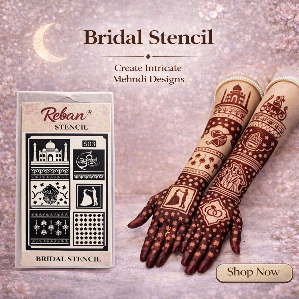 SET S - BRIDAL STENCIL