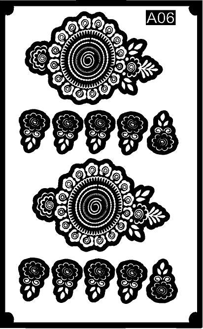 CODE NO. - A06 / MANDALA STENCIL/ REBAN STENCIL.