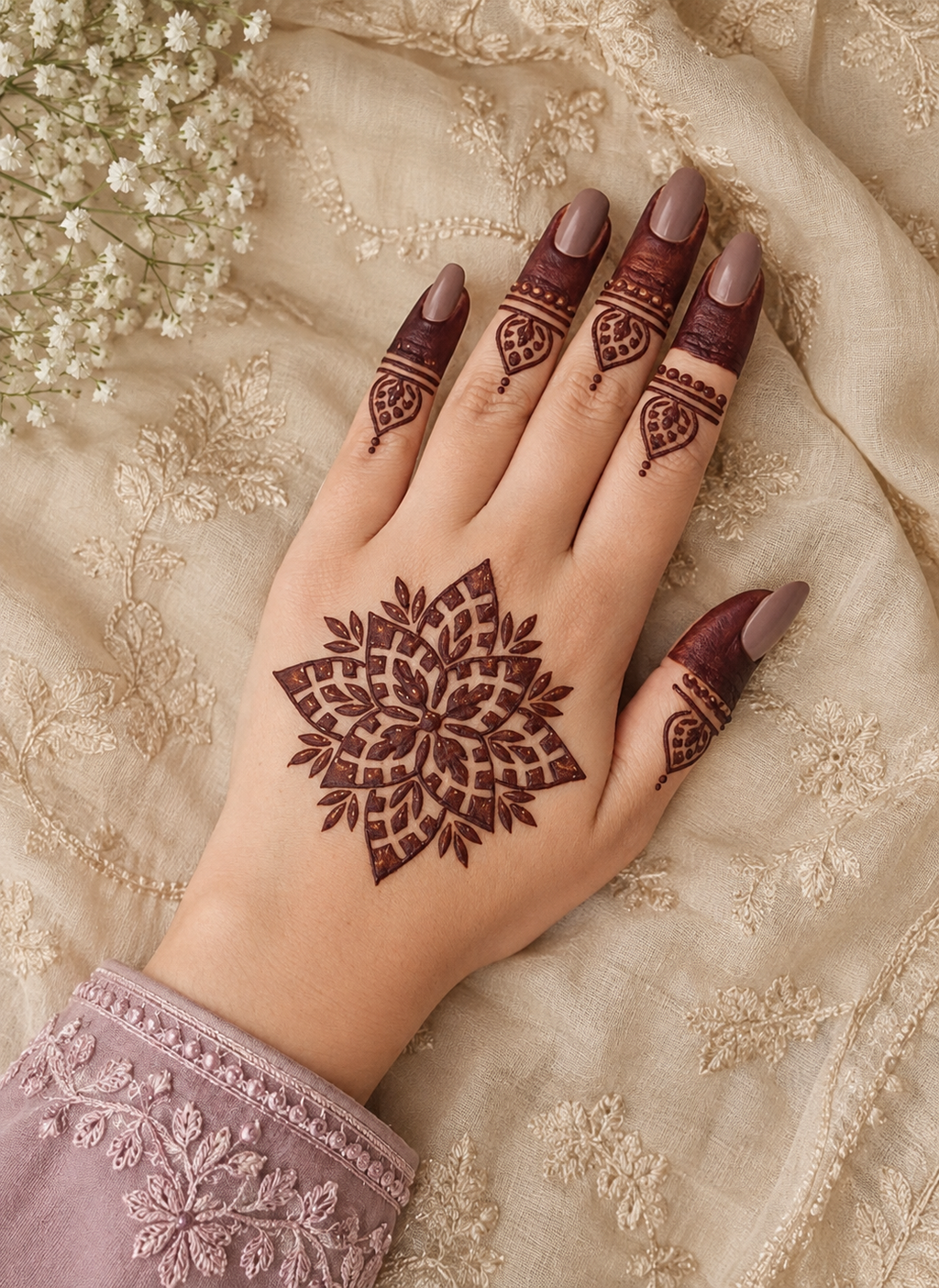 CODE NO. - A10 / MANDALA STENCIL/ REBAN STENCIL.