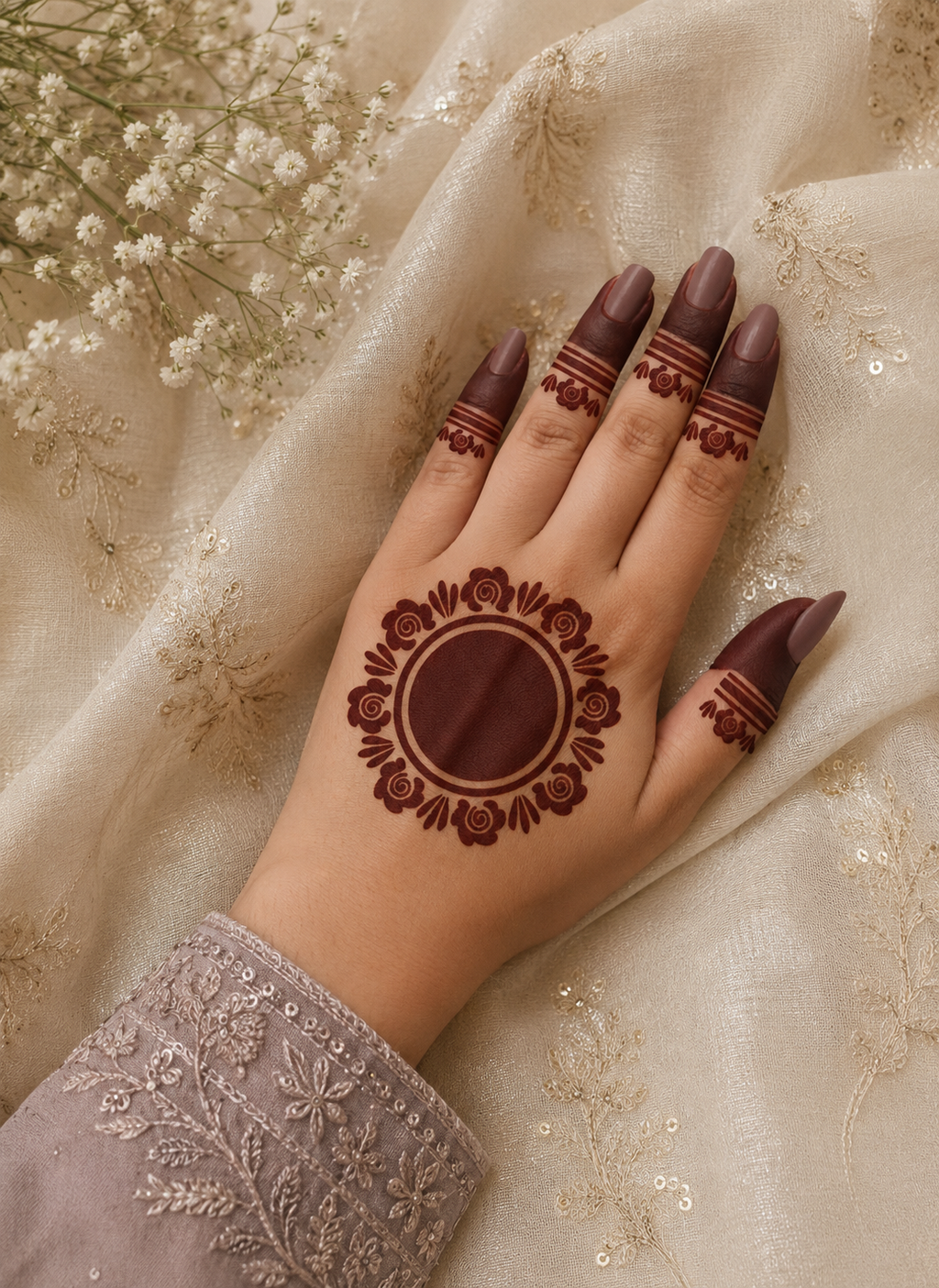 CODE NO. - A29 / MANDALA STENCIL/ REBAN STENCIL.