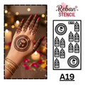 CODE NO. - A19 / MANDALA STENCIL/ REBAN STENCIL.