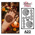 CODE NO. - A20 / MANDALA STENCIL/ REBAN STENCIL.