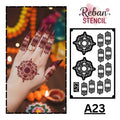 CODE NO. - A23 / MANDALA STENCIL/ REBAN STENCIL.