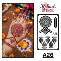 CODE NO. - A26 / MANDALA STENCIL/ REBAN STENCIL.