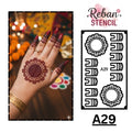 CODE NO. - A29 / MANDALA STENCIL/ REBAN STENCIL.