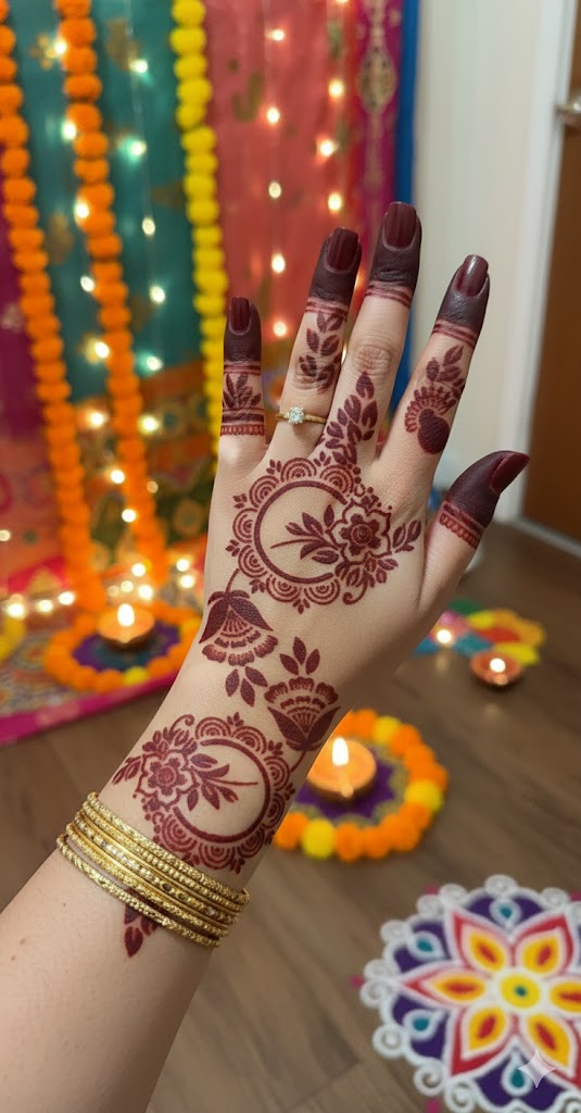 Mehndi Stencil – Easy-to-Use for Perfect Designs REBANSTENCIL B15
