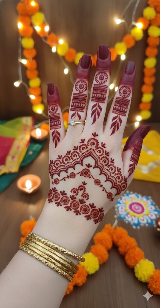 Premium Mehndi Stencils REBANSTENCIL B50