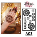 CODE NO. - A03 / MANDALA STENCIL/ REBAN STENCIL.