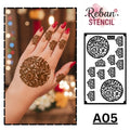CODE NO. - A05 / MANDALA STENCIL/ REBAN STENCIL.
