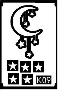 Fun and Easy Kids Mehndi Stencil for Festival Styling REBAN STENCIL K09
