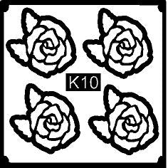 Designer Kids Mehndi Stencil for Unique Hand Art REBAN STENCIL K10