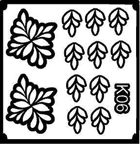 Kids Special Mehndi Stencil for Quick Application REBAN STENCIL K06